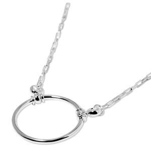 La Loop Agnes in sterling silver necklace for glasses